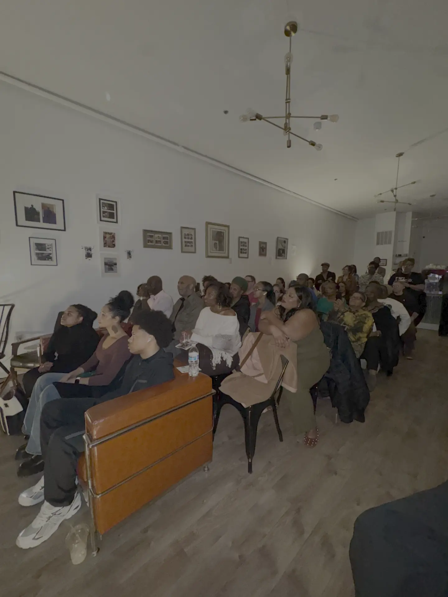 Audience gathered for Plot Twist at Creative Grounds DC