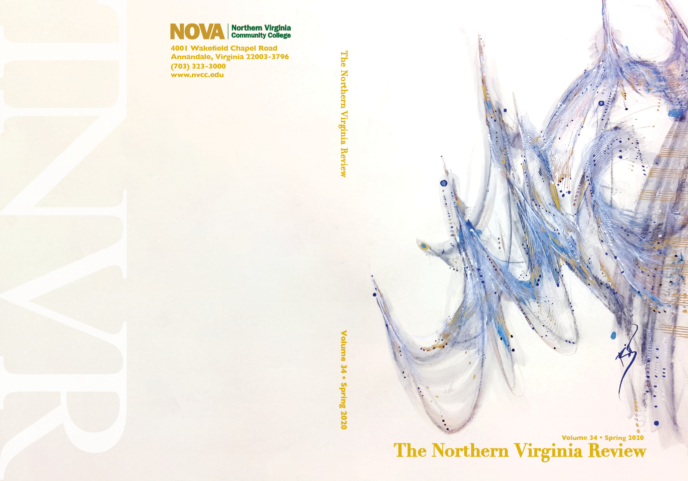 The Northern Virginia Review Volume 34 cover
